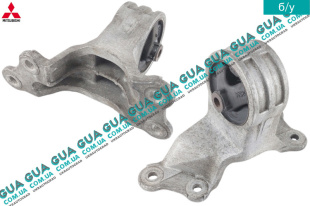 Опора / подушка двигателя / КПП левая Mitsubishi / МИТСУБИСИ GRANDIS 2003-2011 2.4 (2378 куб.см.)