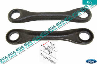 Рычаг / тяга задней подвески нижний поперечный 1 шт. Volvo / ВОЛЬВО S40 II 1.9 T4 (1855 куб.см.)