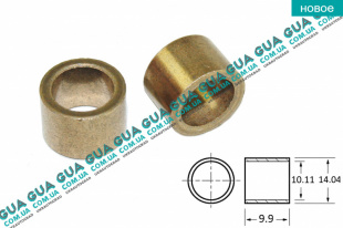 Втулка стартера ( 14.04x10.11x9.90 mm ) 1шт. Acura / АКУРА RL Sedan 3.7 V6 VTEC AT