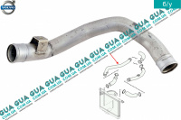 Патрубок интеркулера ( от турбины к радиатору) Volvo / ВОЛЬВО S40 2000-2003 1.9DI (1870 куб.см.)