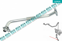 Трубка обратки масла с турбины ( слива масла )