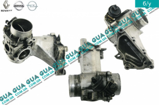 Кронштейн - патрубок / корпус ЕГР / дроссельная заслонка ( трубка EGR )   