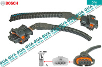 Фишка / разъем / штекер с проводами ( колодка ) датчика уровня топлива в баке ( колбы с насосом )