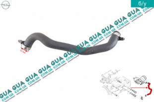 Шланг / патрубок системы охлаждения ( трубка теплолобменника )   