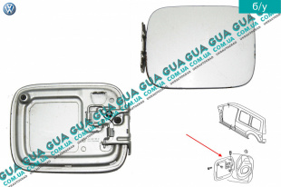 Лючок топливного бака ( крышка )    