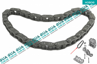 Цепь привода масляного насоса   