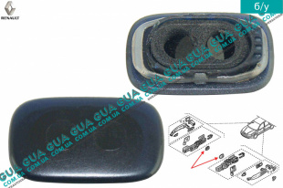 Крышка /  заглушка датчика магнитной карты   