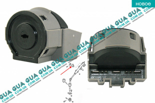 Контактная группа замка зажигания Ford / ФОРД C-MAX 2003-2007 / ФОКУС С-МАКС 2.0TDCI  (1997 куб. см.)