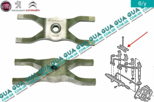 Бугель крепления форсунки ( зажим / держатель )   