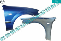 Крыло переднее правое Mazda / МАЗДА 323 F 1998-2004 1.6 (1598 куб.см. )