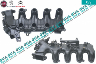 Коллектор впускной ( пластик ) Volvo / ВОЛЬВО V50 1.6D (1560 куб.см.)