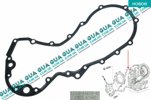 Прокладка крышки ГРМ / масляного насоса Ford / ФОРД CONNECT 2002-2013 / КОННЕКТ 02-13 1.8TDCI (1753 куб.см)