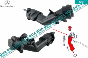 Маслозаливная горловина w168   