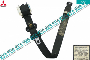 Ремень безопасности инерционный задний левый ( багажника ) Mitsubishi / МИТСУБИСИ PAJERO IV 2006- / ПАДЖЕРО 4 06- 3.2DI-D (3200 куб.см.)