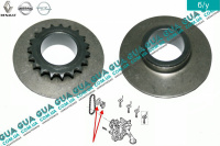 Звездочка привода масляного насоса ( помпы ) Renault / РЕНО LAGUNA II / ЛАГУНА 2 2.2DCI (2188 куб.см.),