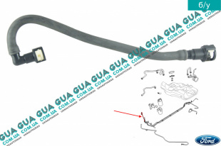 Патрубок / трубка топливной системы ( от бака к топливному фильтру )   