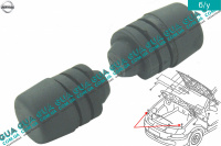 Демпфер / ограничитель капота / отбойник / упор 1шт. Nissan / НИССАН ALMERA N16 / АЛЬМЭРА Н16 2.2 DCI ( 2184 куб.см.)