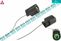 Фишка / разъем с проводом / штекер компрессора кондиционера Mitsubishi / МИТСУБИСИ PAJERO III 2000-2006 / ПАДЖЕРО 3 00-06 3.2DI-D (3200 куб.см.)