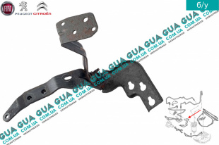 Кронштейн крепления топливного фильтра   