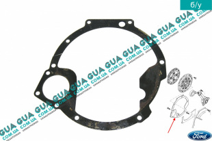 Защитный кожух / крышка маховика / КПП   