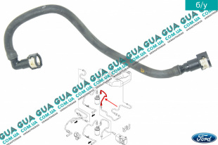 Патрубок / трубка топливной системы ( от бака к топливному фильтру )   