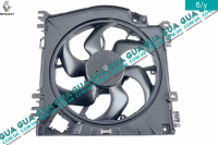 Диффузор основного радиатора ( Вентилятор с моторчиком ) D340