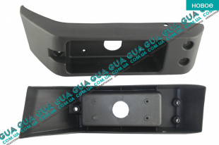 Клык бампера задний левый   