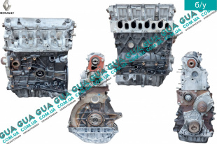 Двигатель ( мотор без навесного оборудования ) F9Q 804   