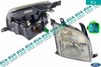 Фара передняя правая ( электрический корректор ) -06 Ford / ФОРД FUSION / ФЮЖИН 1.25 (1242 куб.см.)