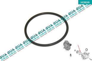 Сальник / уплотнительное кольцо / прокладка топливного насоса високого давления ТНВД Nissan / НИССАН X-Trail T31 / ИКС-ТРЭЙЛ Т31 2.0dCi (1995 куб. см.)