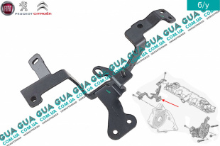 Кронштейн крепления декоративной крышки двигателя   