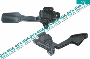 Педаль газа ( акселератор, потенциометр ) Toyota / ТОЙОТА LAND CRUISER 2000- 3.0D-4D 4WD (2982 куб.см.)