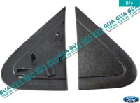 Молдинг ( листва ) декоративная накладка зеркала правая наружная / треугольник