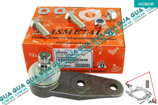 Шаровая опора отверстие крепления 10mm   