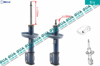 Амортизатор передний левый газовый ( стойка )