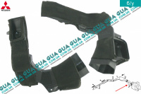 Воздуховод отопителя / печки салона задний Mitsubishi / МИТСУБИСИ PAJERO IV 2006- / ПАДЖЕРО 4 06- 3.2DI-D (3200 куб.см.)