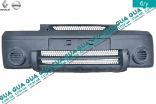 Бампер передний 4X4 -03 Renault / РЕНО KANGOO 1997-2007 / КАНГУ 97-07 1.5DCI (1461 куб.см.)