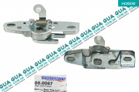 Замок боковой правой сдвижной двери верхний ( лягушка / защелка / флажок )