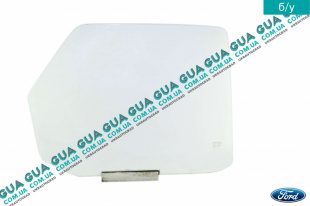 Стекло двери задней правой ( 5-дверный ) Ford / ФОРД ESCORT 1992-1995 / ЭСКОРТ 92-95 1.3 (1299 куб. см.)