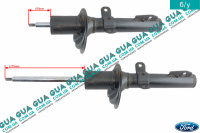 Амортизатор передний газовый ( стойка ) Ford / ФОРД TRANSIT 2006- / ТРАНЗИТ 06- 2.3 V16 (2295 куб.см.)