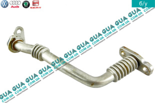 Трубка обратки масла с турбины ( слива масла ) Seat / СЕАТ LEON 2005- 1.6TDI (1598 куб.см.)