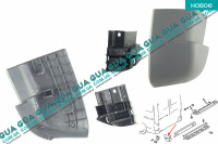 Клык бампера задний левый ( с кронштейном крепления )