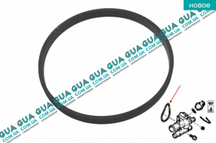Прокладка фланца корпуса термостата   