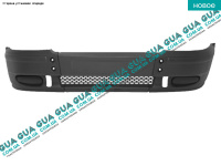 Бампер передний ( V184 без отверствий противотуманок ) 