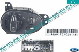 Переключатель / включатель света фар / противотуманных фар передних / задних   