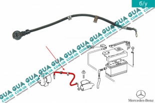 Электропроводка от стартера к генератору   