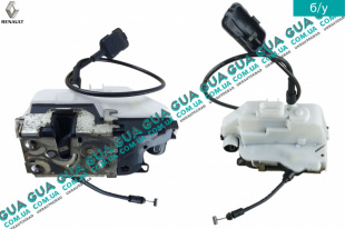 Замок двери передней правой электрический 4 пина   