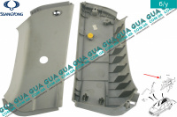 Внутренняя обшивка (молдинг ) накладка стойки задней левой SsangYong / САНГЙОНГ KYRON 2.0XDI (1998 куб.см.)