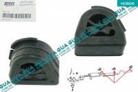 Резинка крепления глушителя ( резиновое кольцо ) 1 шт