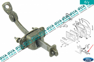Фиксатор / ограничитель двери передней левой / правой ( 1шт )   